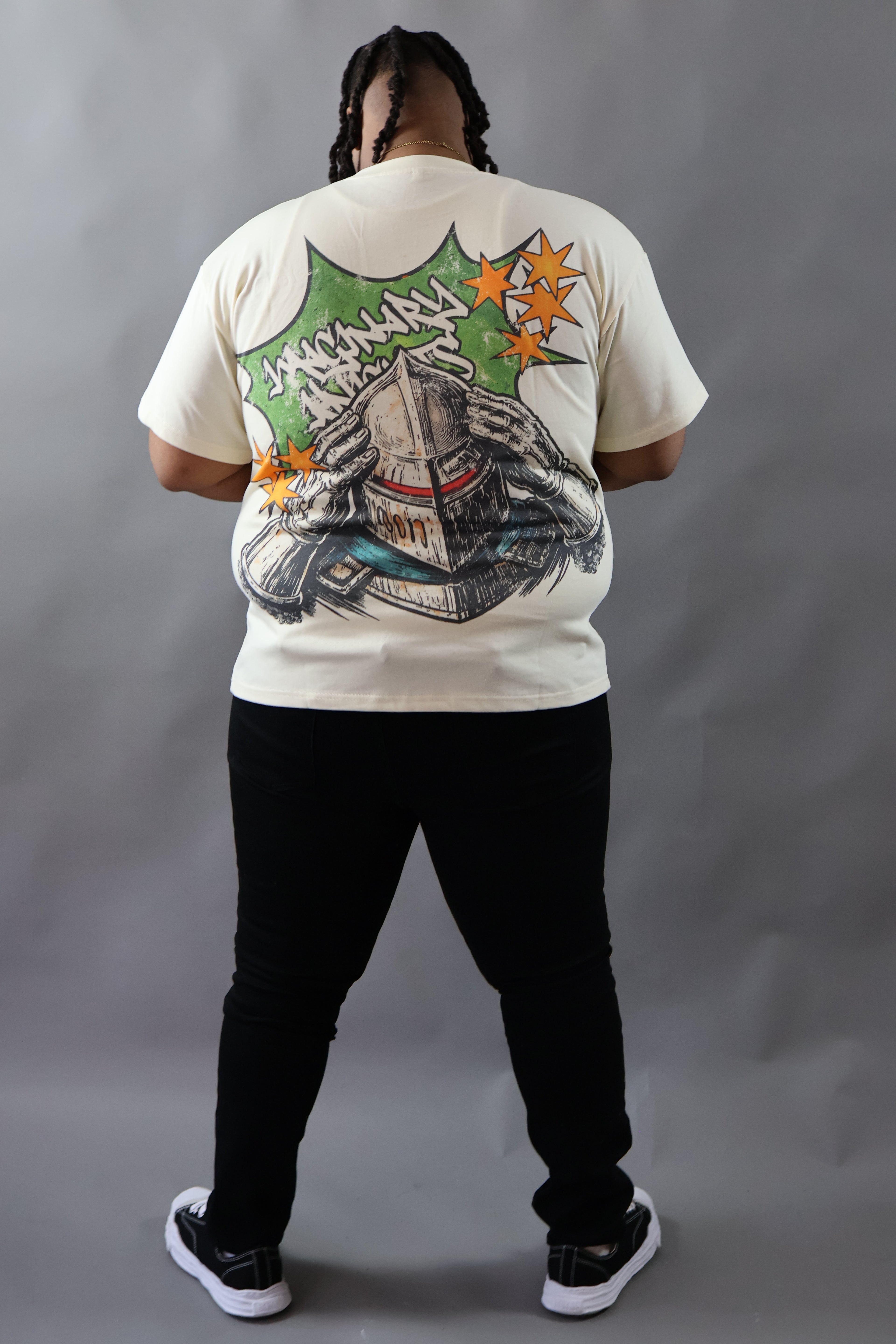 White Armored Knight Imaginary Knights T-Shirt