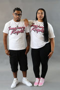 White 'Girls Love Taste' Tee