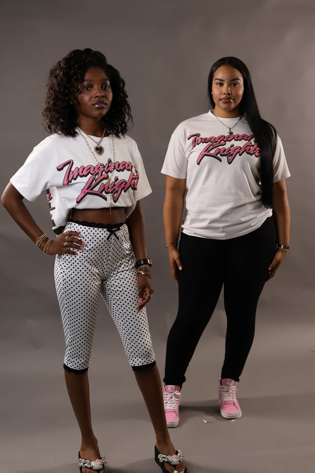 White 'Girls Love Taste' Tee