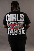 Black 'Girls Love Taste' Tee