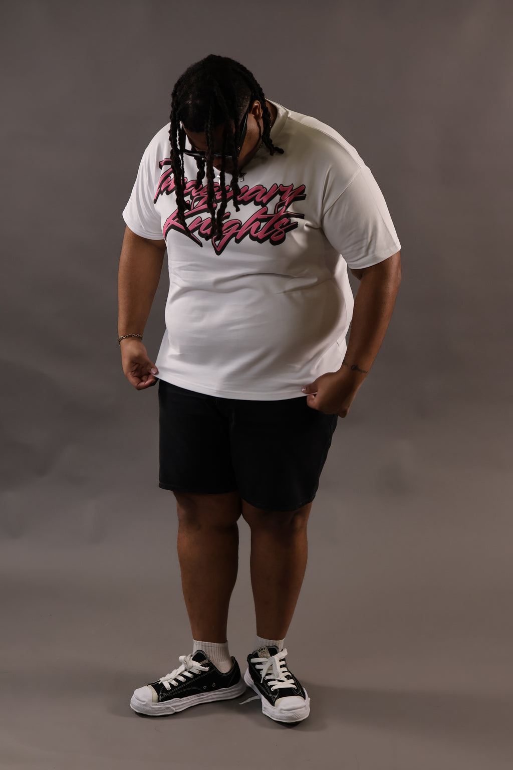 White 'Girls Love Taste' Tee