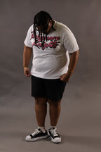 White 'Girls Love Taste' Tee