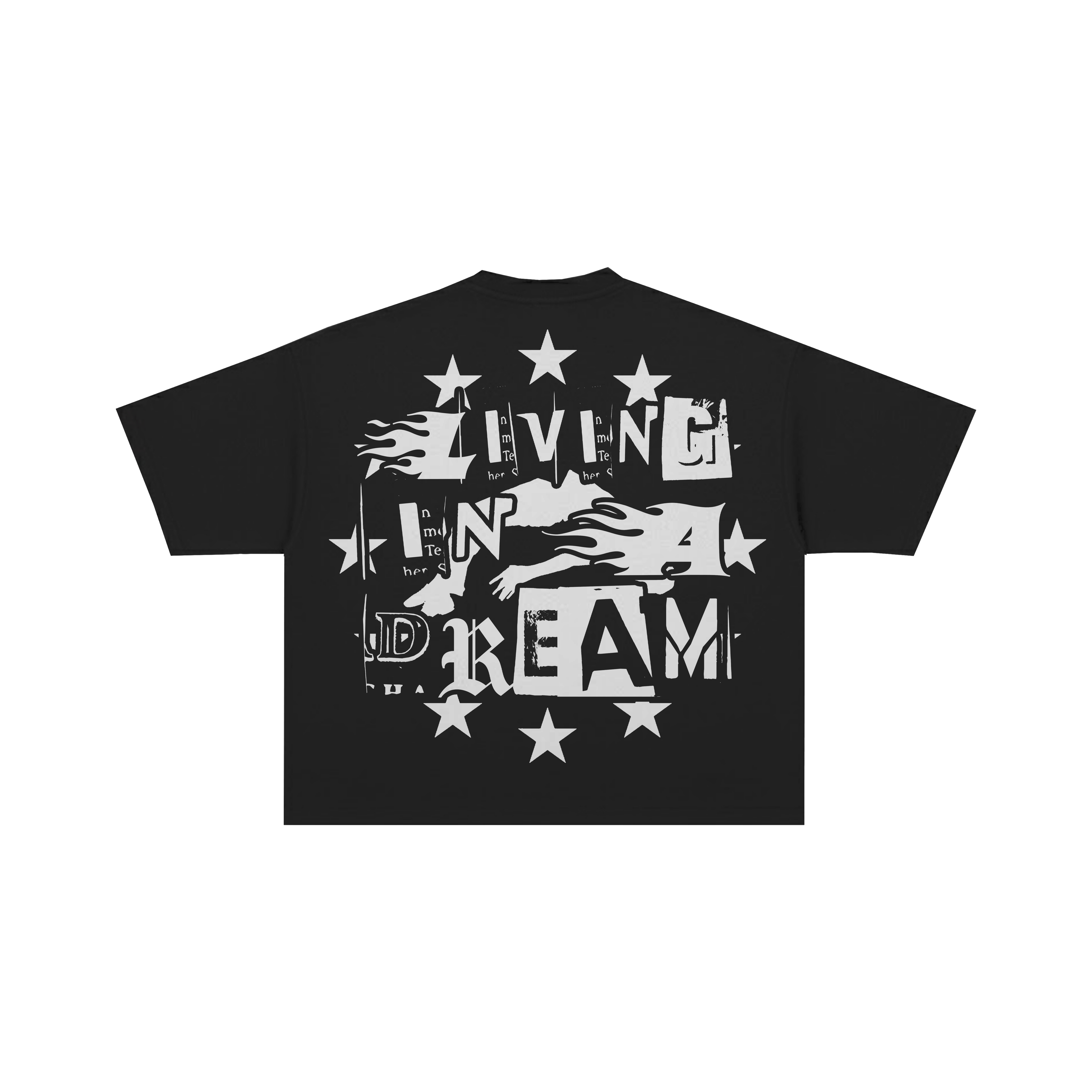 Black Living In A Dream T-Shirt