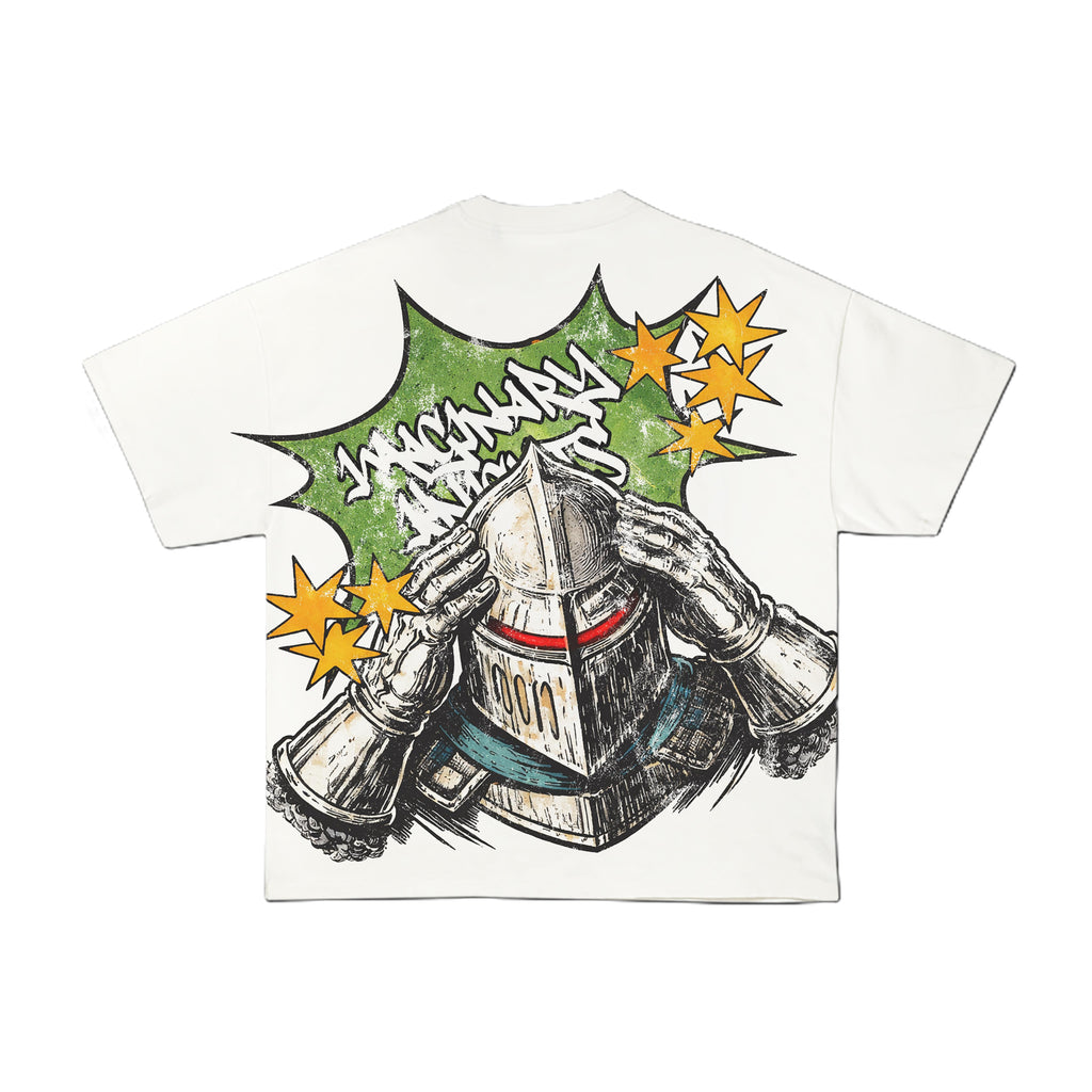 White Armored Knight Imaginary Knights T-Shirt