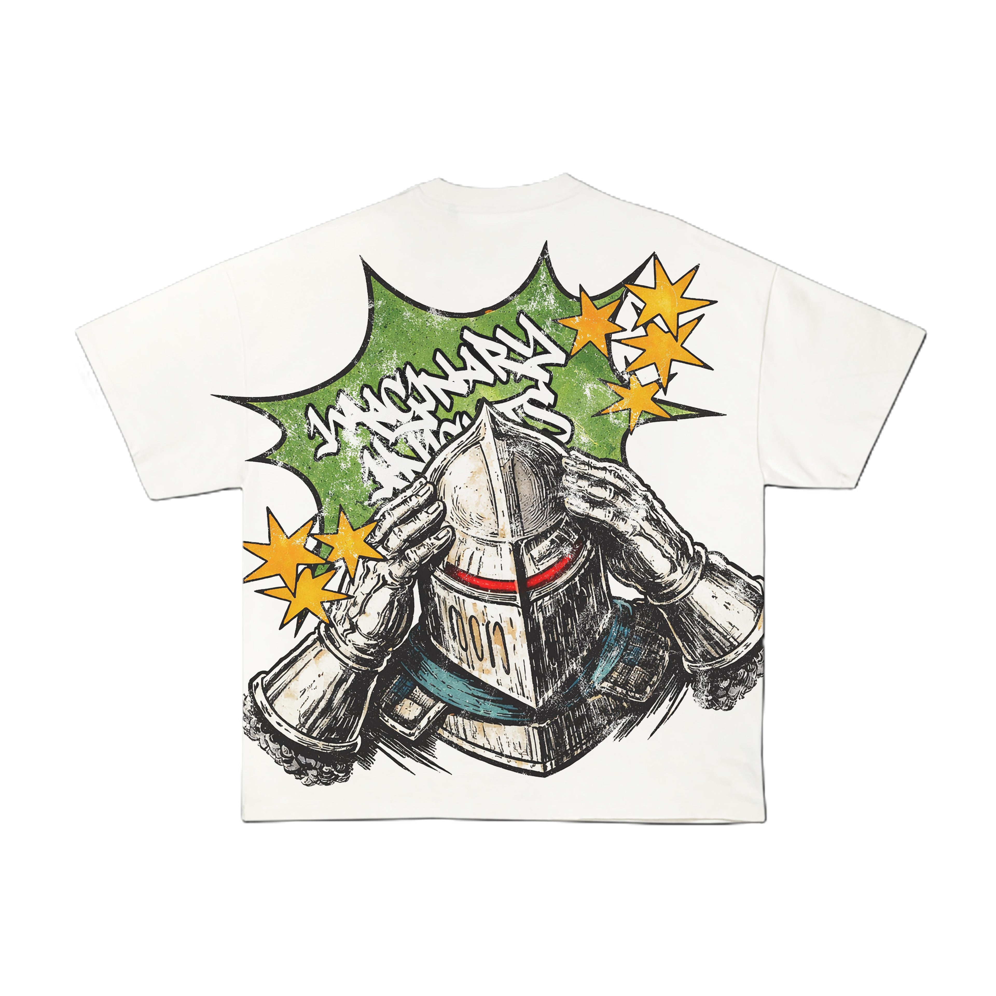 White Armored Knight Imaginary Knights T-Shirt